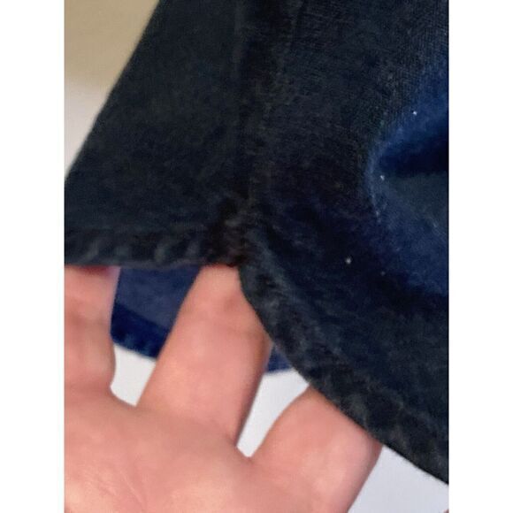 Polo‎ Ralph Lauren Denim Dress Sz XS Authentic Dungaree Dark Wash Preppy - Picture 10 of 13